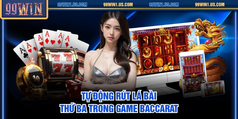 Tự động rút lá bài thứ ba trong game Baccarat
